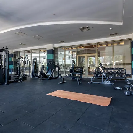 Апартаменты Luxury With Maxi's 1-bed Pool, Free Spa, Fitness, Access In Aksu Анталья